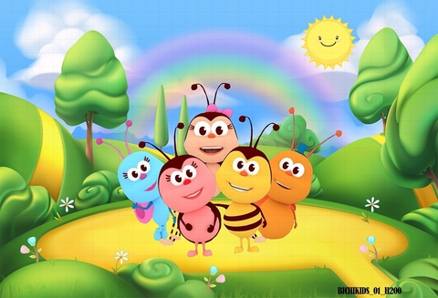 Fundo fotográfico BICHIKIDS - 1