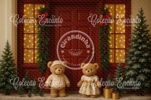 Fundo fotográfico Natal Ref. Colecao encanto Ref. M25228 - comprar online