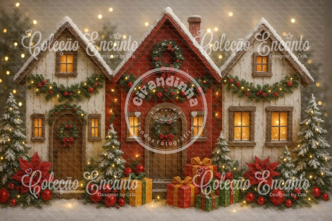 Fundo fotográfico Natal Ref. Colecao encanto Ref. M25235 - comprar online