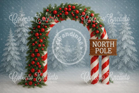 Fundo fotográfico Natal Ref. Colecao encanto Ref. M25243 - comprar online