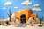 Fundo Fotográfico dos Flintstones Ref.138