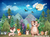 Fundo fotográfico Forest Cute