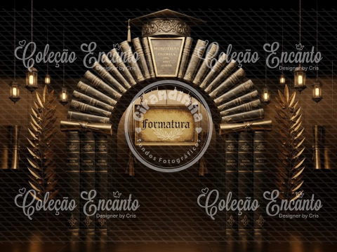 Fundo fotográfico Tema Formatura Ref. MFOR001 - comprar online