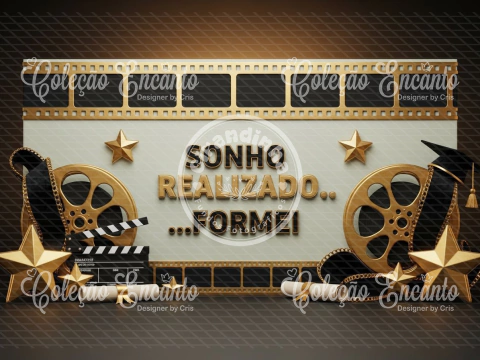 Fundo fotográfico Tema Formatura Ref. MFOR020 - comprar online