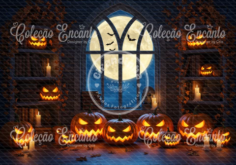 Fundo fotográfico Halloween - Colecao encanto Ref. M05 - comprar online