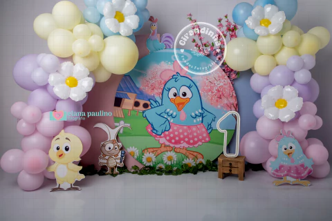 Fundo Fotográfico Galinha Pintadinha_1 Ref. 0884 - comprar online