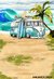 Fundo fotográfico KOMBI BEACH - 01 - comprar online