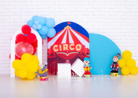 Fundo Fotográfico circo vermelho-1507