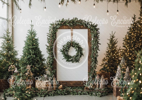 Fundo fotográfico Natal Ref. Colecao encanto Ref. M25282 - comprar online