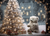 Fundo fotográfico Natal com ursinho-2323908