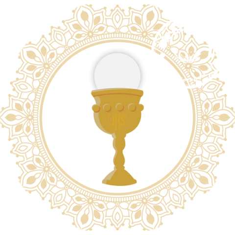 Painel Redondo Batismo Ref. 02