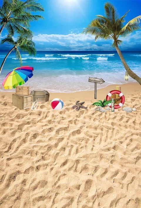 Fundo fotográfico PRAIA - 16