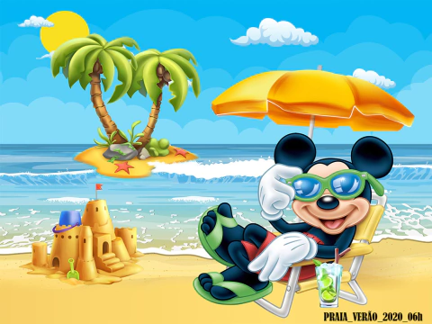 Fundo fotográfico PRAIA VERÃO - 202006