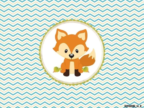 Fundo fotográfico Raposinha - 01