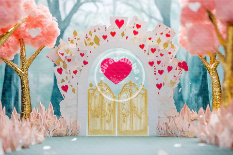 Fundo Fotográfico Rainha de Copas Ref.2506