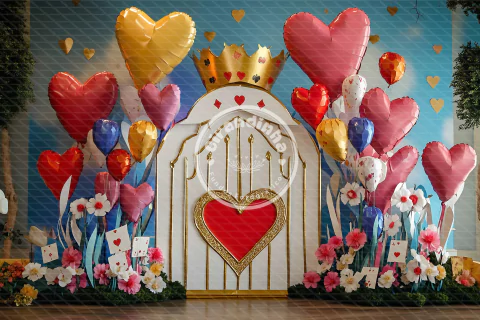 Fundo Fotográfico Rainha de Copas Ref.2507