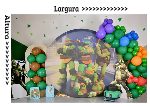 Fundo Fotográfico tartaruga ninja-2403