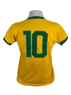 CAMISA BRASIL 1970 REEDICAO ATHLETA ORIGINAL na internet