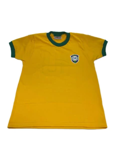 CAMISA BRASIL 1970 REEDICAO ATHLETA ORIGINAL - CAMISAS FAN CLUBE