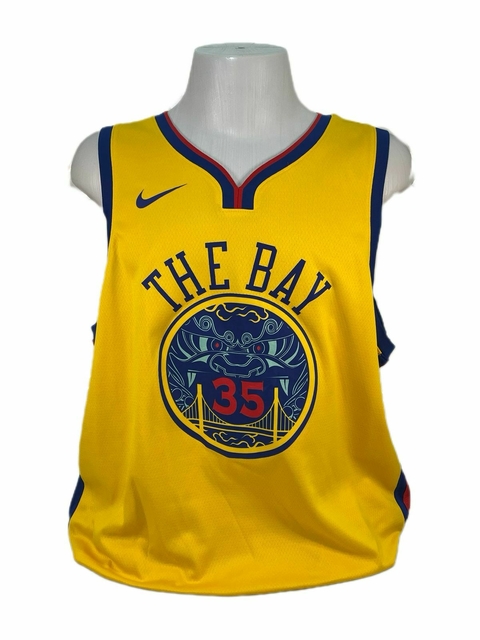 CAMISA GOLDEN STATE WARRIORS CITY EDITION DURANT ORIGINAL DA ÉPOCA