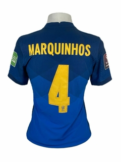 CAMISA BRASIL 2020 JOGADOR MARQUINHOS ORIGINAL DA ÉPOCA - comprar online