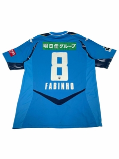 CAMISA YOKOHAMA FC 2011 DE JOGO FABINHO ORIGINAL DA ÉPOCA