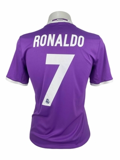 CAMISA REAL MADRID 2016/17 CRISTIANO RONALDO INFANTIL ORIGINAL DA ÉPOCA - comprar online