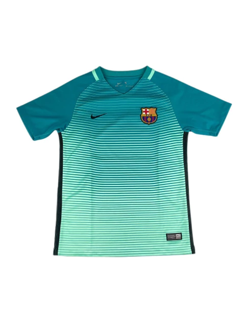 CAMISA BARCELONA 2016 INFANTIL ORIGINAL DA ÉPOCA