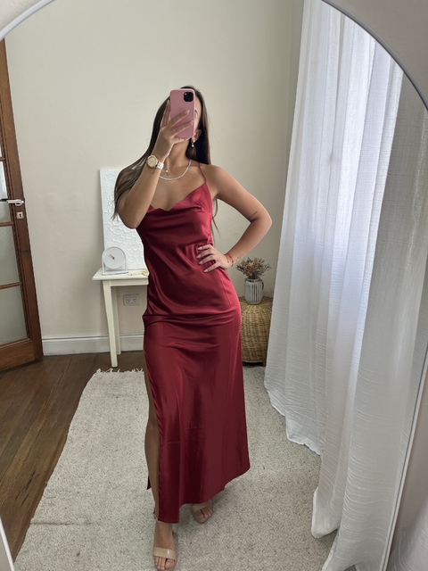 Vestido Seda