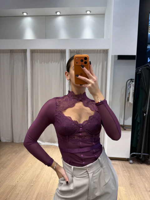 Body Paulina (Mora) - comprar online