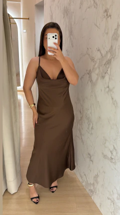 VESTIDO CETIM JADE - loja online