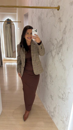 BLAZER XADREZ LÃ BATIDA - comprar online