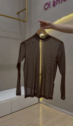 Imagem do BLUSA TULE GOLA