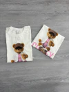 #417 T-SHIRTS URSINHO BONÉ MARROM