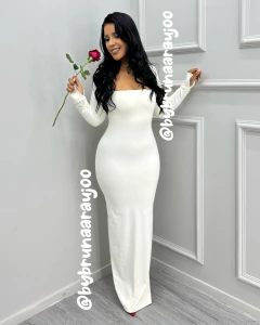 #232 VESTIDO LONGO NIVEA POLIAMIDA na internet