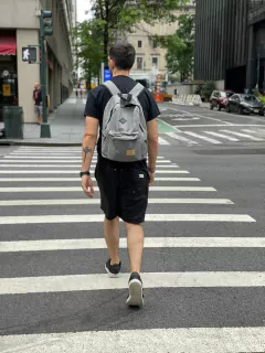 Mochila Canva Gris en internet