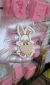 Acrilico conejo cartel felices pascuas más cortante 6cm aprox - comprar online