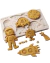 Molde de silicona espacial nave naves astronauta planetas - (copia) - (copia) - Mary Cakes
