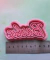 Cortante Barbie palabra 9.5cm ancho - comprar online