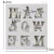 Molde de silicona HALLOWEEN letras 1 cm c/u - Mary Cakes