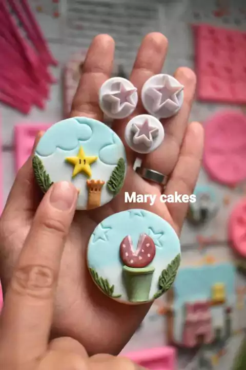 Cortantes con expulsor estrellas tres medidas