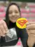 Stamp acrilico superman 4 cm