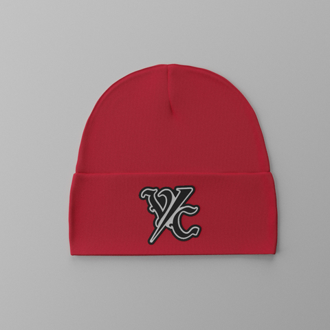 Gorro de lana V/C Rojo
