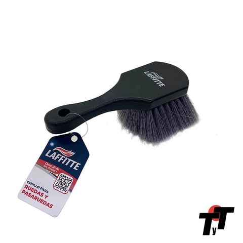 LAFFITTE CEPILLO MANGO CORTO CERDA SUAVE LLANTAS PASARUEDAS