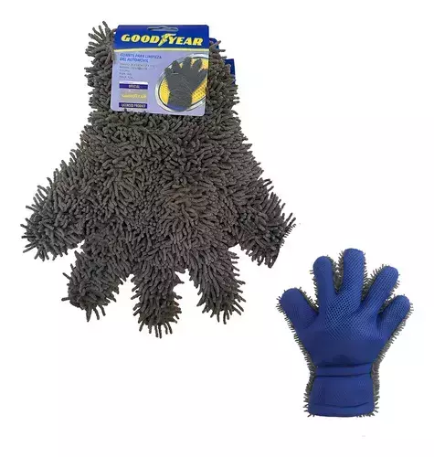 GUANTE MANOPLA DE LIMPIEZA MICROFIBRA GOODYEAR