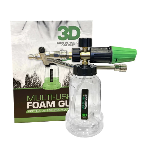 FOAM LANCE 3D DETAILING PISTOLA DE ESPUMA CON PICOS Y LANZA