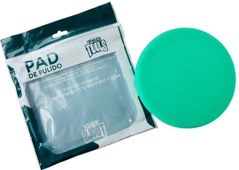 PAD DE PULIDO 5 PULGADAS ROTATIVA CORTE ALTO VERDE PRO TOOLS - comprar online