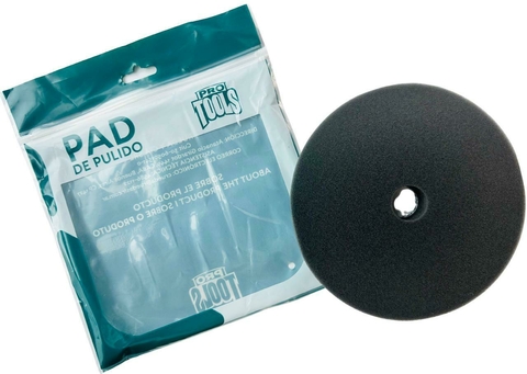 PAD DE PULIDO 5 PULGADAS ROTORBITAL CORTE FINISH NEGRO PRO TOOLS - comprar online