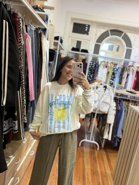 Buzo Argentina matchy matchy adulto - por encargue