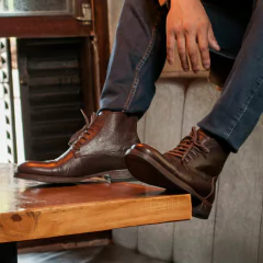 BORCEGO ZORRO CUERO CHOCO en internet